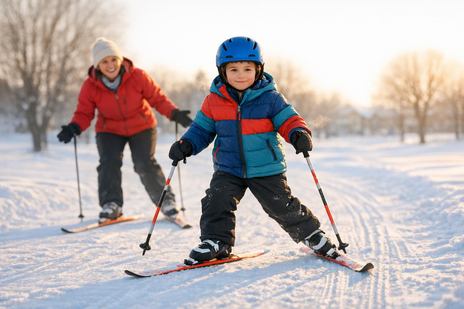 Skiskating for Kids: Good First Winter Sport?