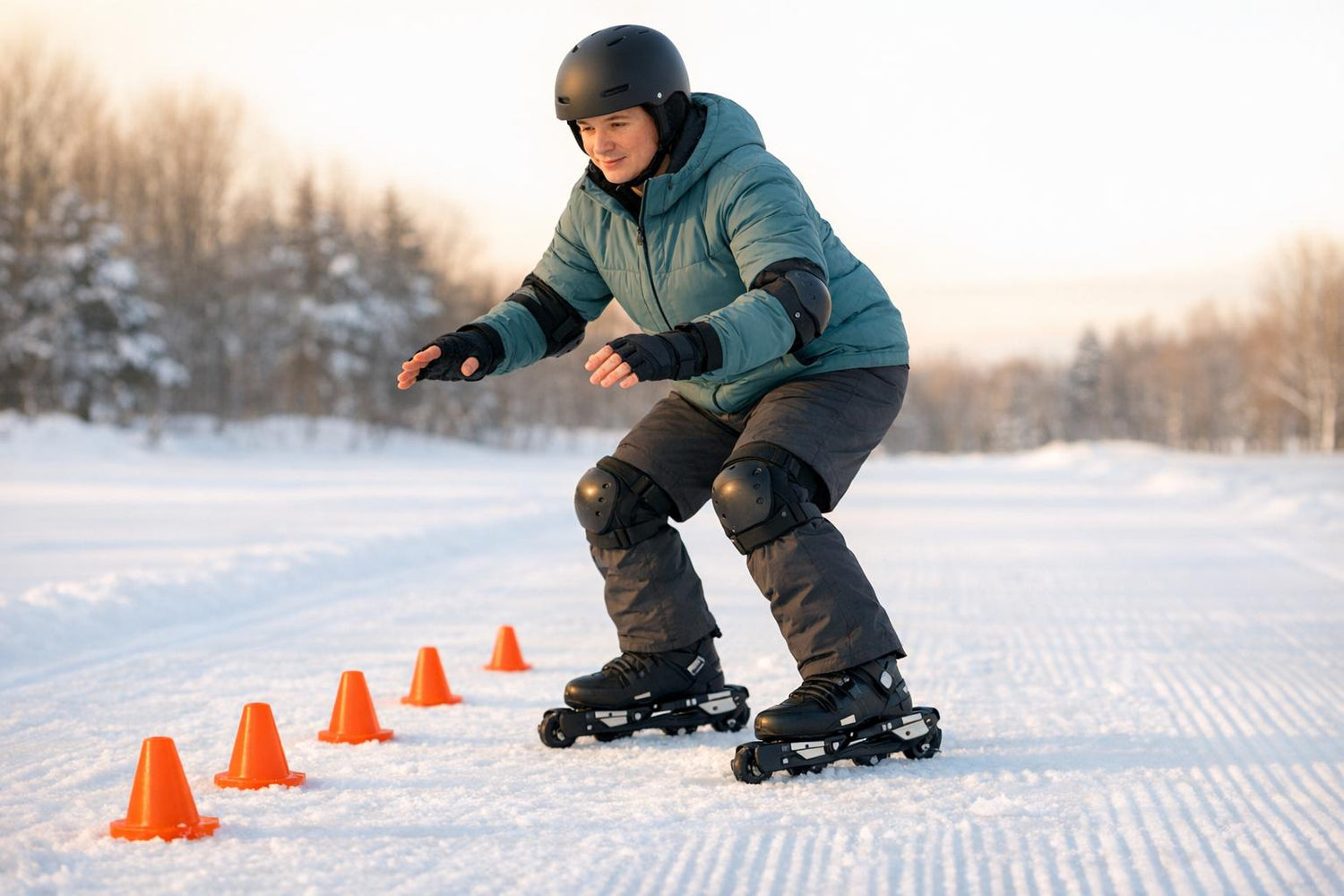 Best Way to Practice Skiskating for Beginners