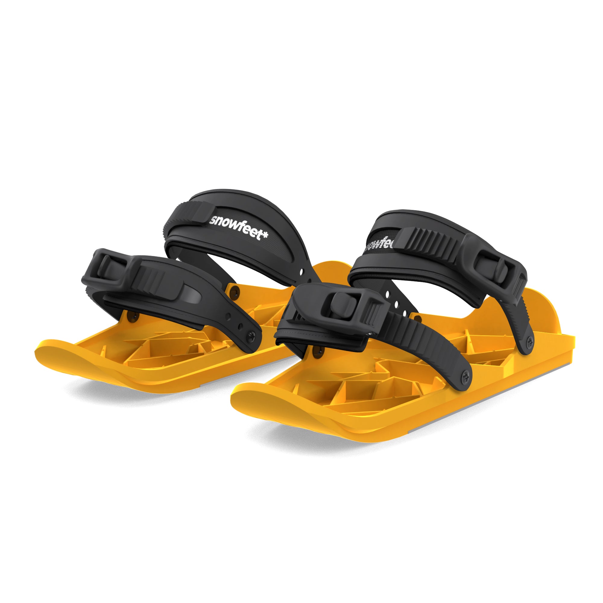 Snowfeet* | Mini ski skates | Basic | Yellow