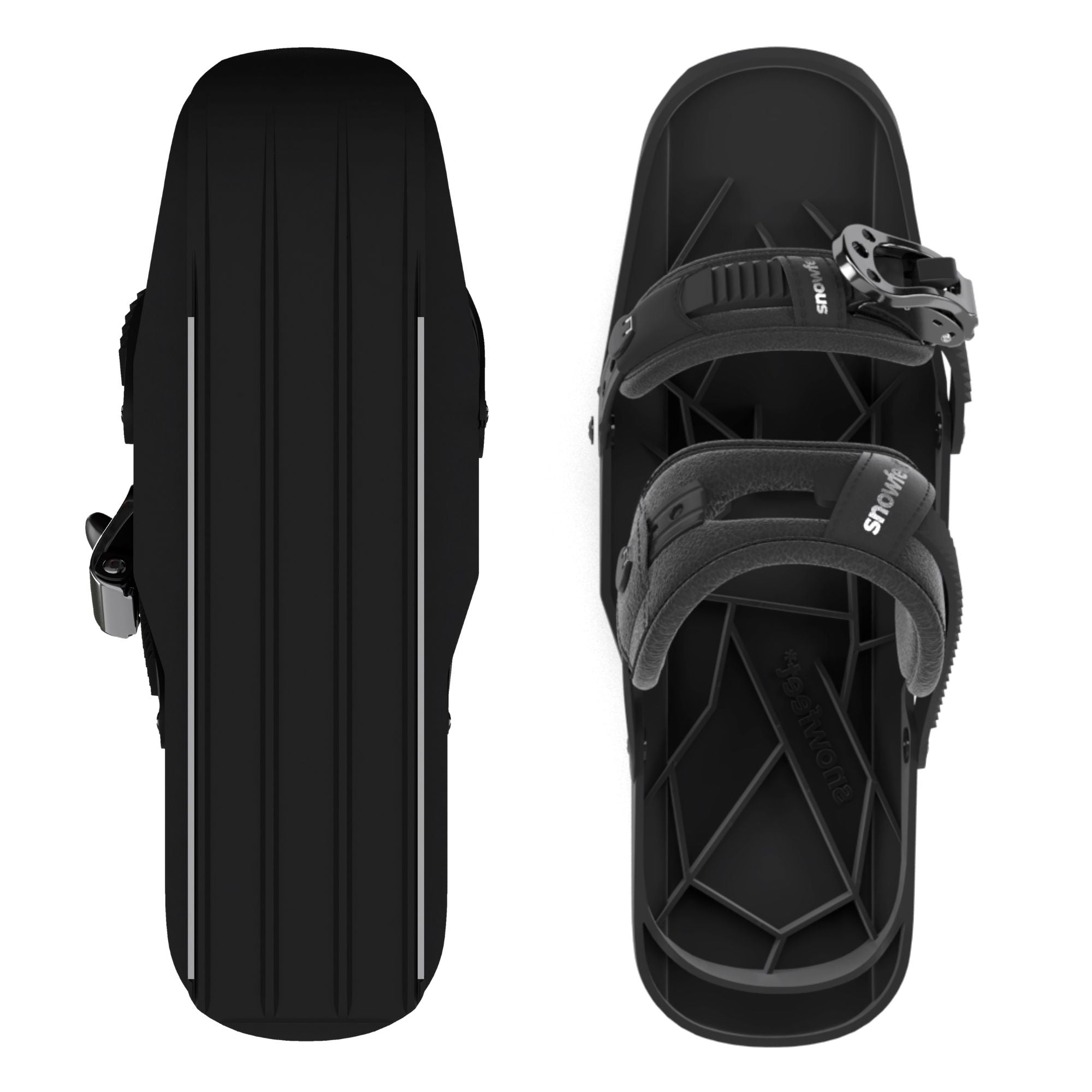 snowfeet skiskates mini ski short ski skates for snow snowskates mini ski skates