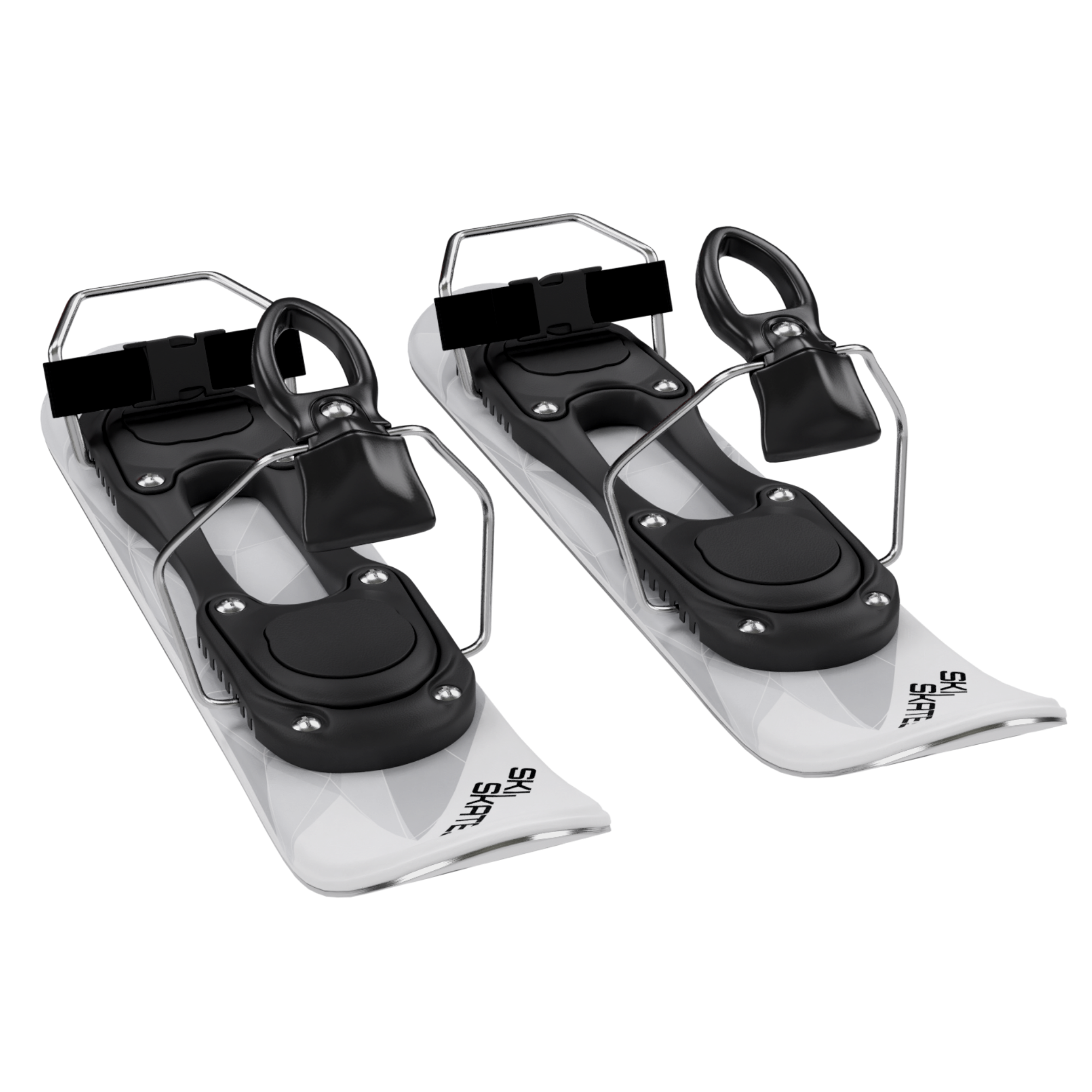 skiskates mini ski skates for snow snowskates short skis ski skates snowfeet miniski shortski skating ski for ski boots and for snowboard boots