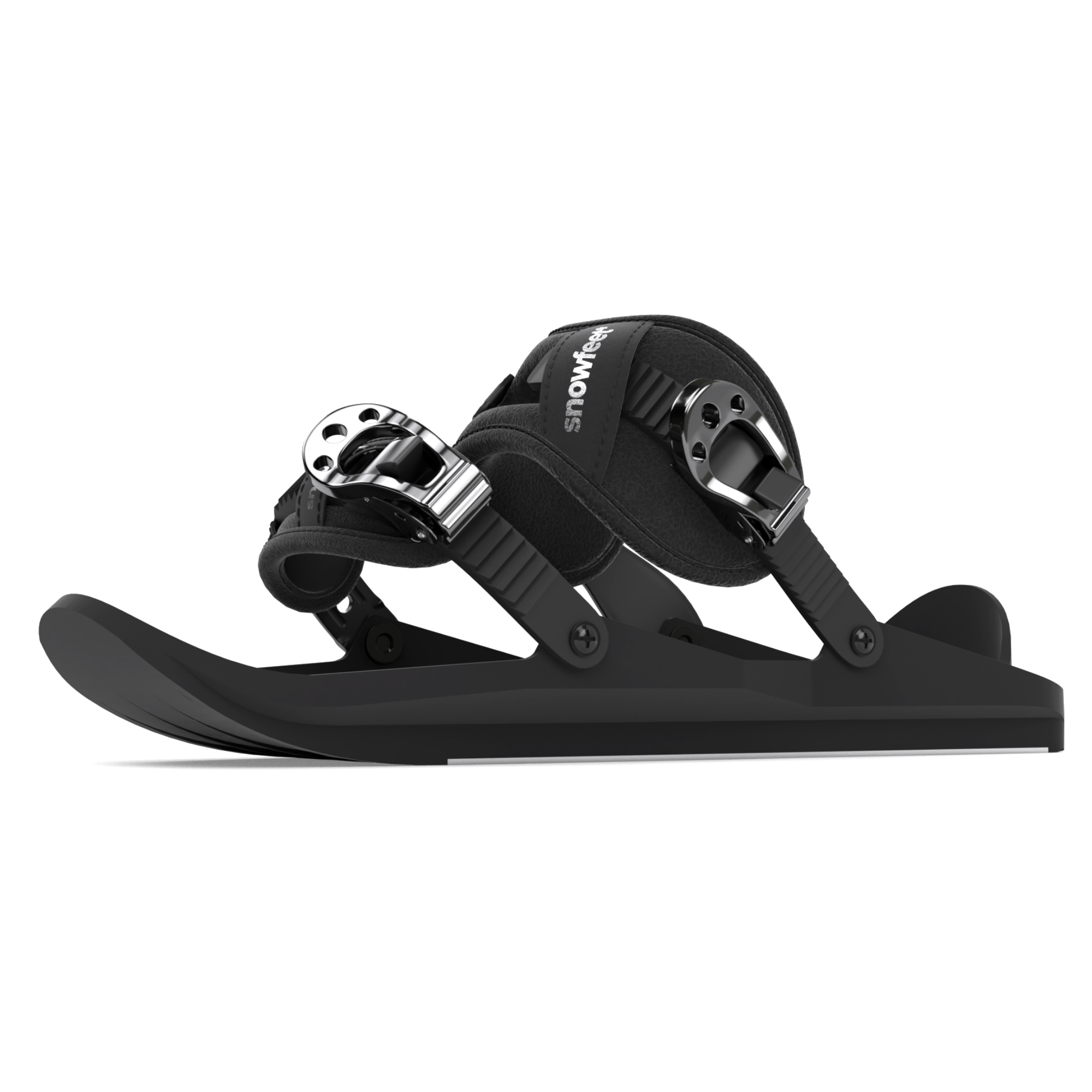 snowfeet skiskates mini ski short ski skates for snow snowskates mini ski skates