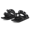 snowfeet skiskates mini ski short ski skates for snow snowskates mini ski skates