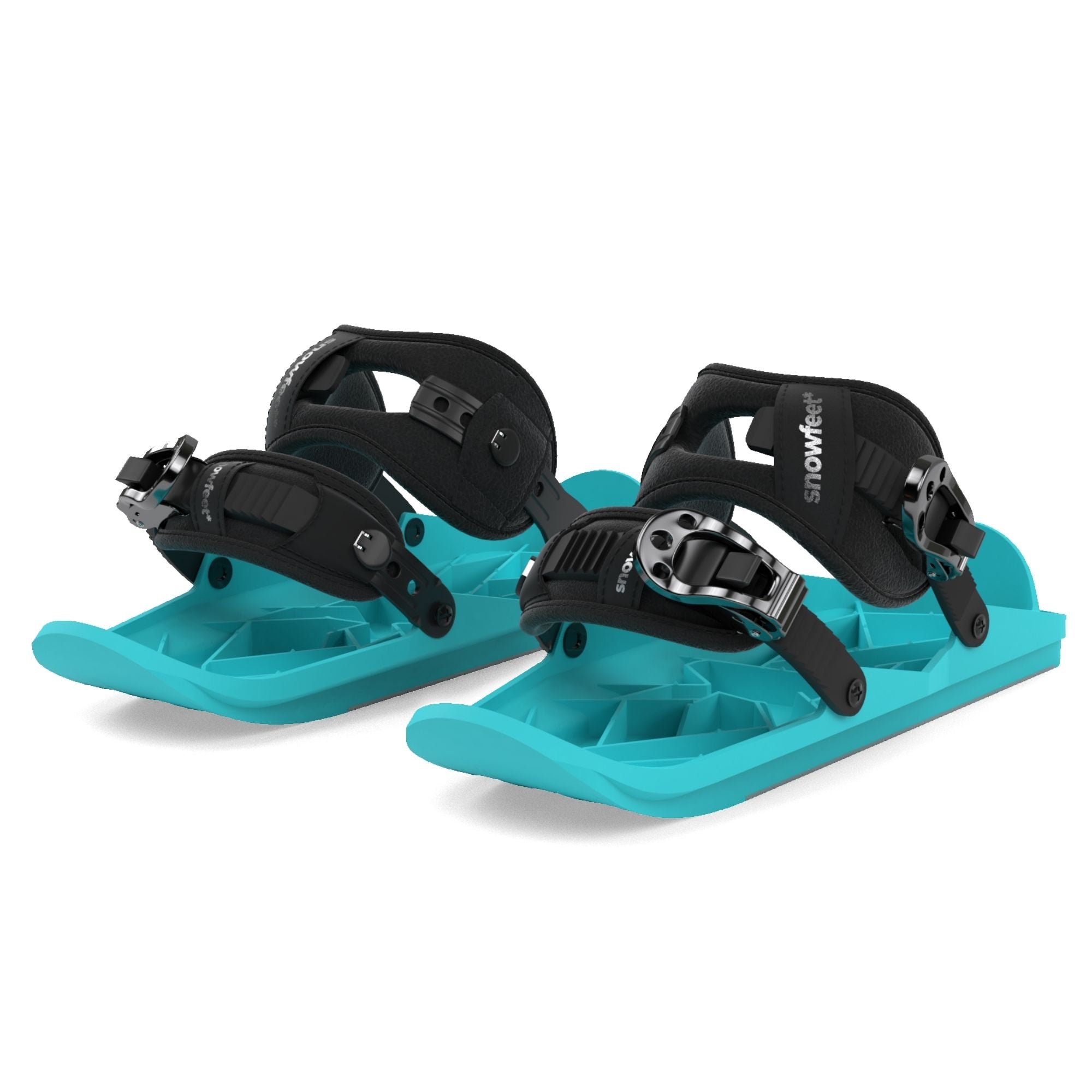 snowfeet skiskates mini ski short ski skates for snow snowskates mini ski skates