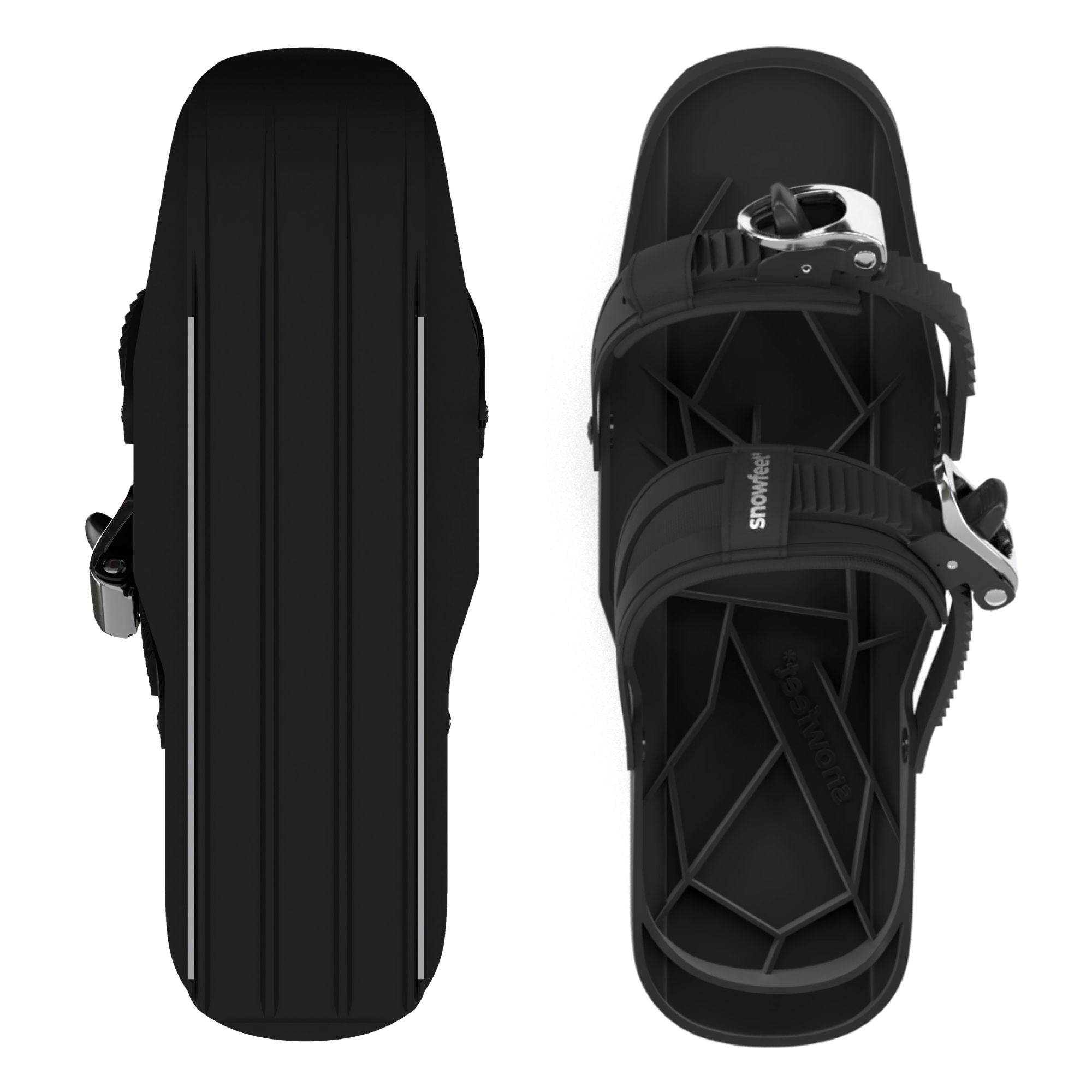 snowfeet skiskates mini ski short ski skates for snow snowskates mini ski skates
