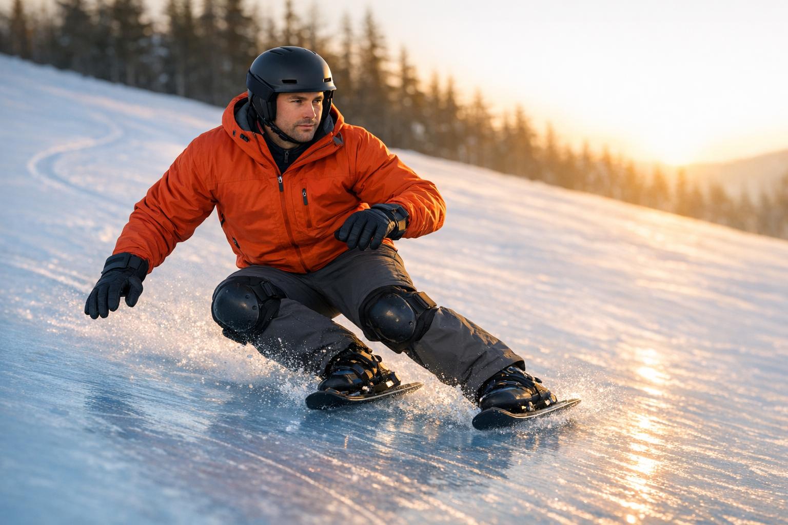 How to Ride Skiskates on Icy Slopes