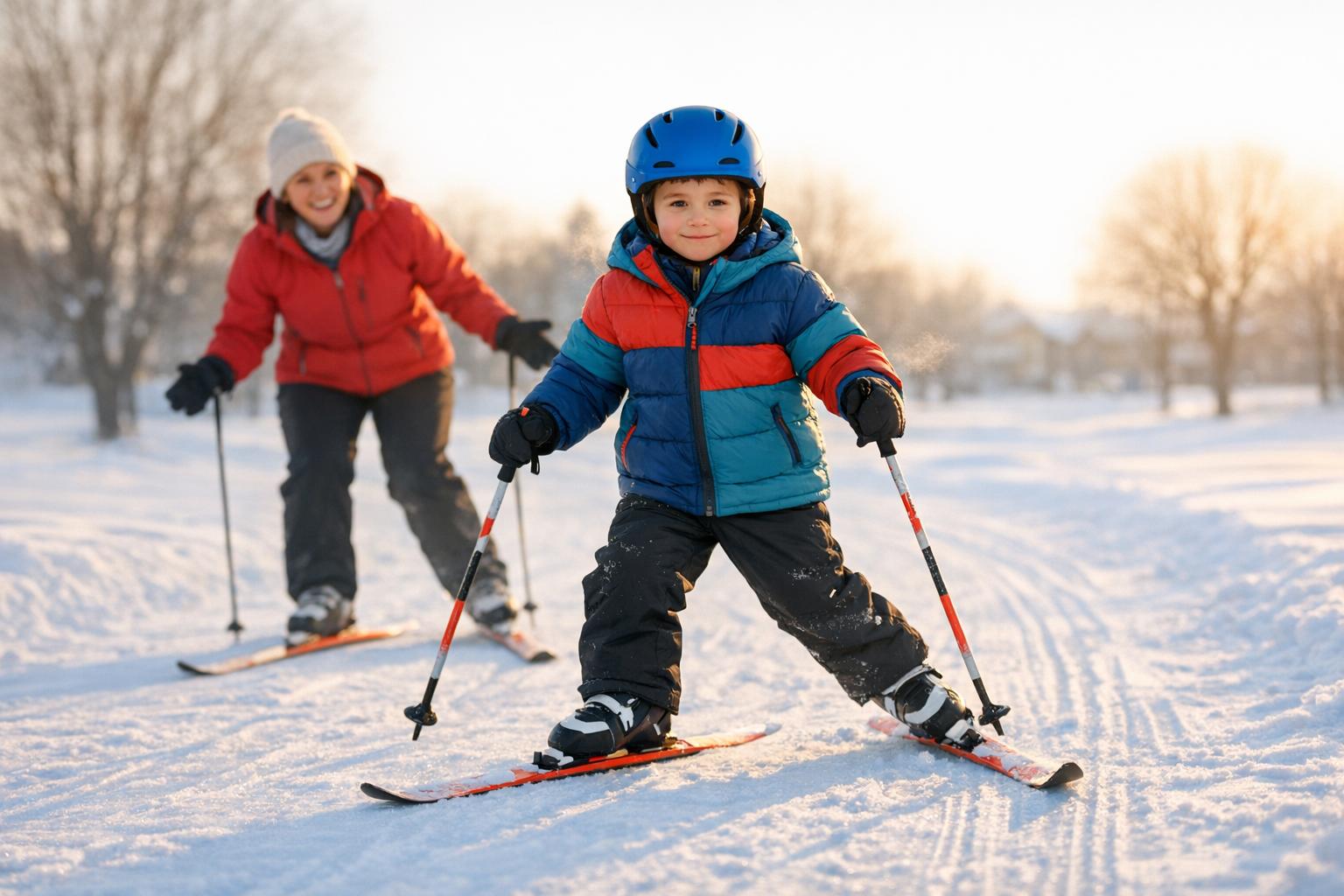 Skiskating for Kids: Good First Winter Sport?