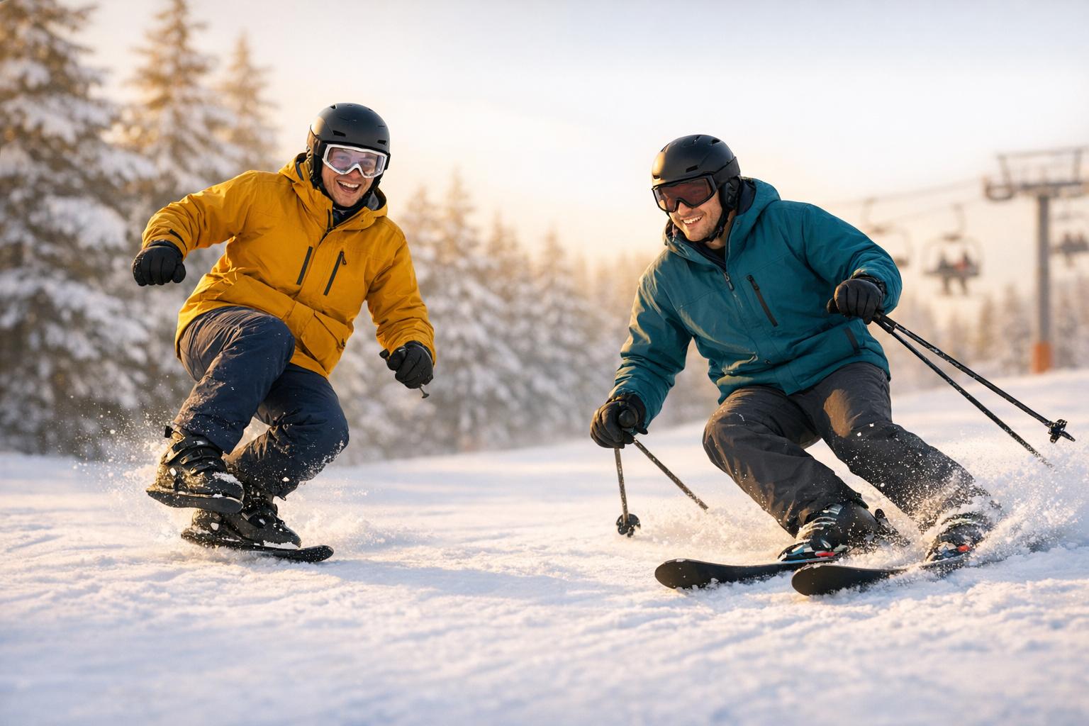 Skiskates vs Rental Skis: Which Is More Fun?