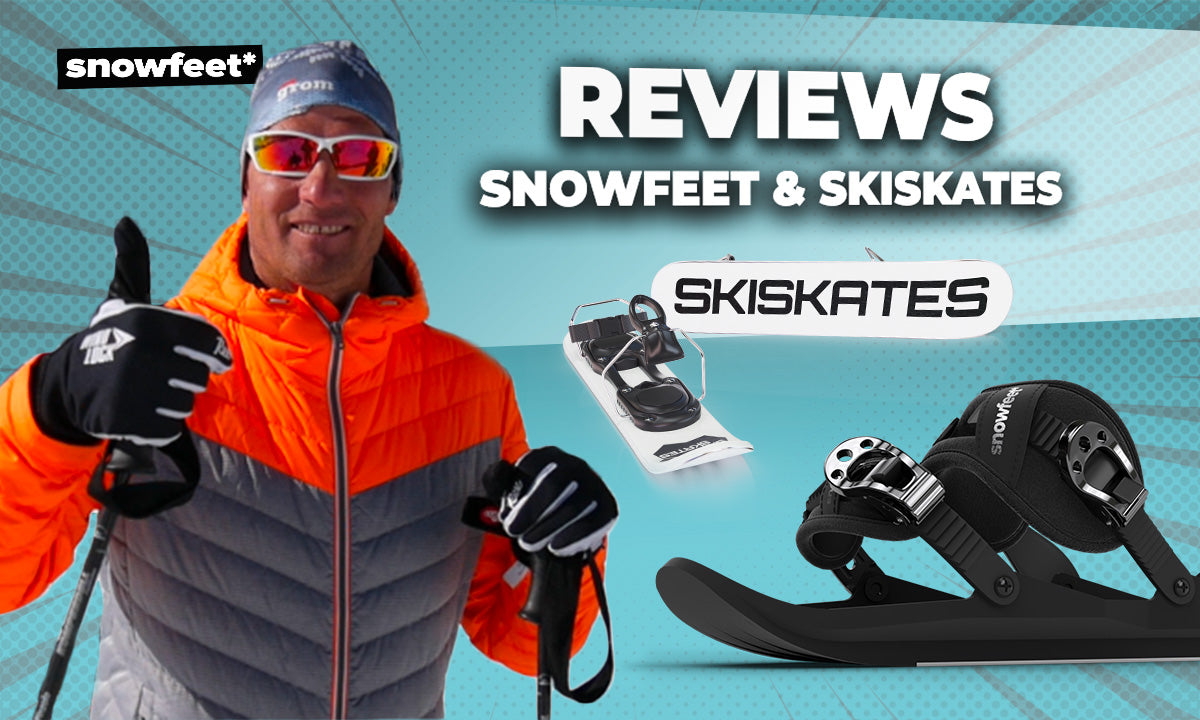 customer reviews skiskates snowfeet