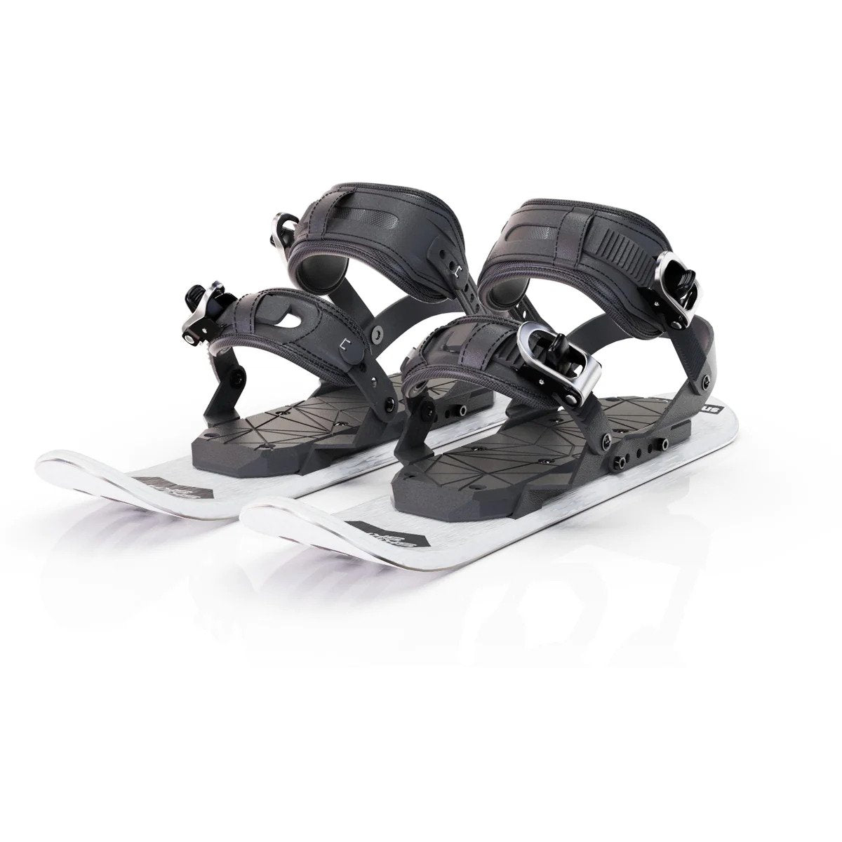 skiskates mini ski skates for snow snowskates short skis ski skates snowfeet miniski shortski skating ski for ski boots and for snowboard boots