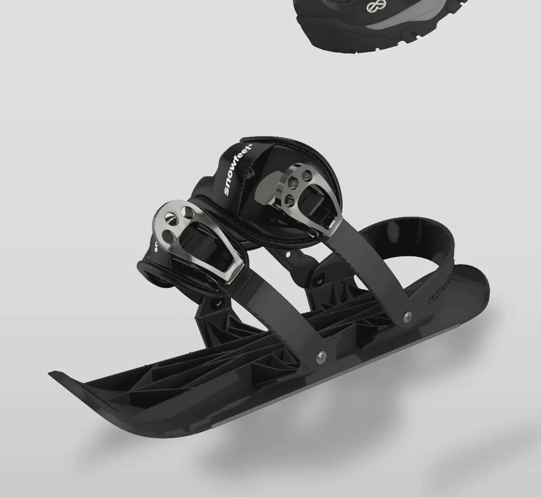 Snowfeet PRO - Mini Ski Skates - Pro Model | Official Snowfeet® Store