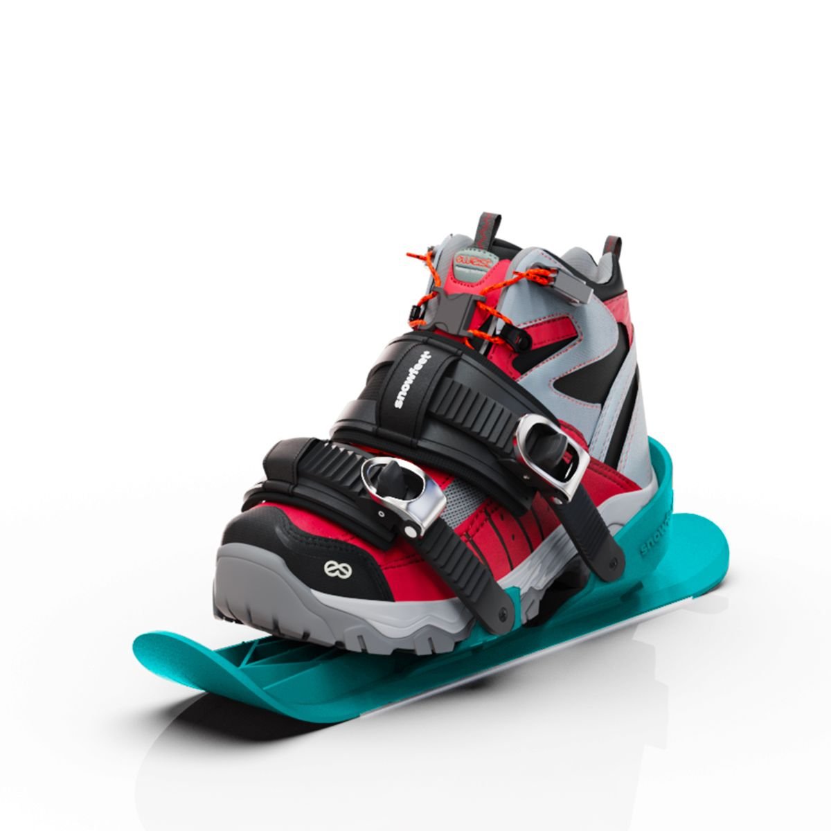 Snowfeet PRO - Mini Ski Skates - Pro Model | Official