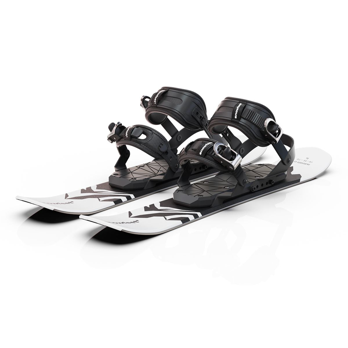 Skiboards by Snowfeet* - 65 cm |Skiblades, Snowblades, Short