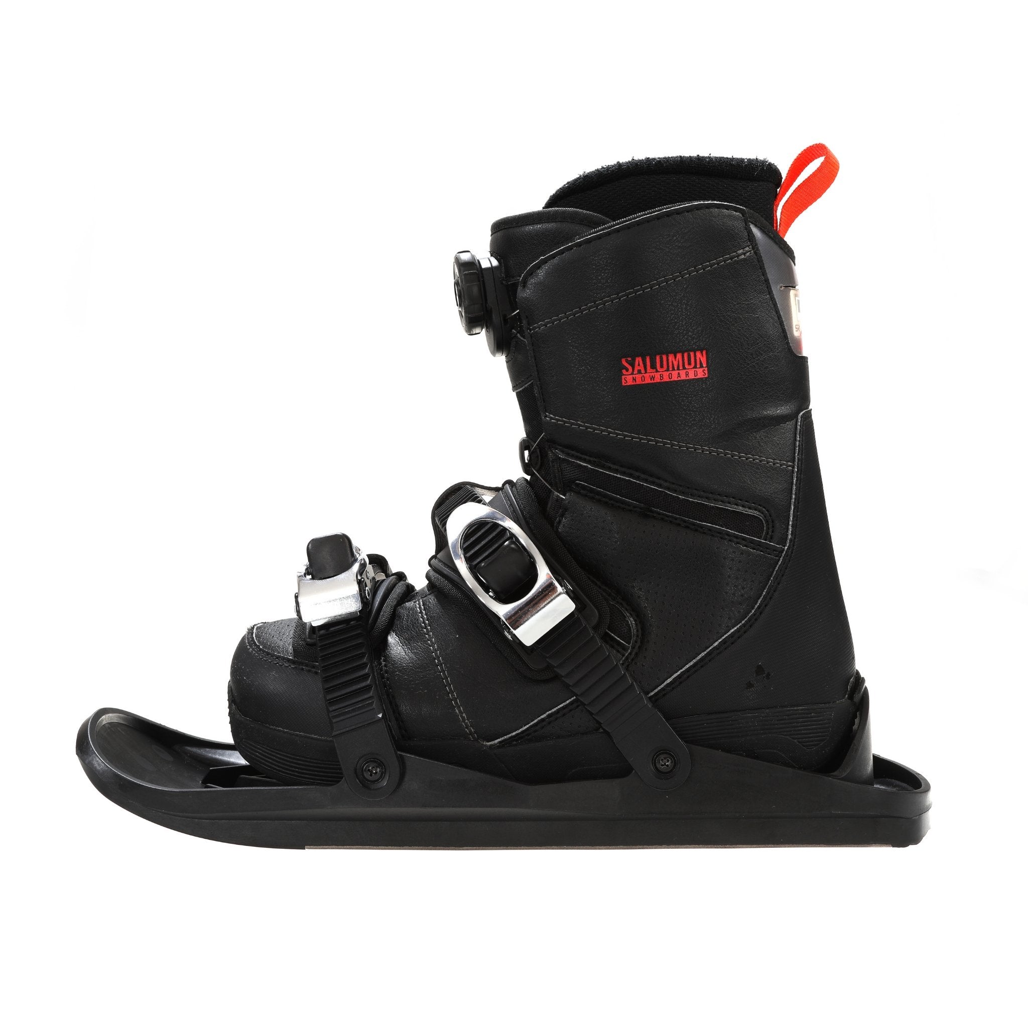 Snowfeet - Mini skis, skates for snow, skiskates, one size fits all, snowboard shoe.